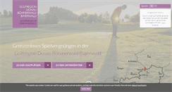 Desktop Screenshot of donau-boehmerwald.com